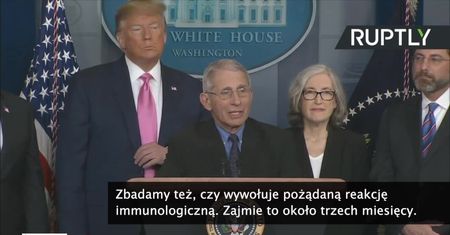 Amerykańska szczepionka na koronawirusa trafi do testów