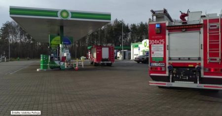 Cofając uszkodziła dystrybutor gazu na stacji benzynowej. Kierującej grozi nawet 5 lat więzienia