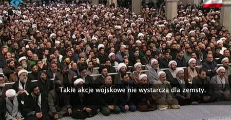 Najwyższy przywódca Iranu domaga się końca obecności USA na Bliskim Wschodzie
