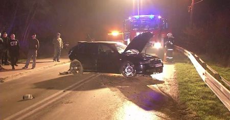Skrzyszów. Zderzenie samochodów osobowych