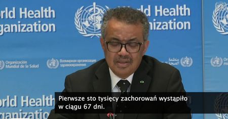 Dyrektor Światowej Organizacji Zdrowia: Pandemia COVID-19 przyśpiesza