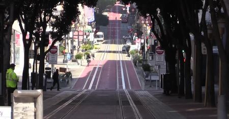 Opustoszałe San Francisco w obliczu kwarantanny