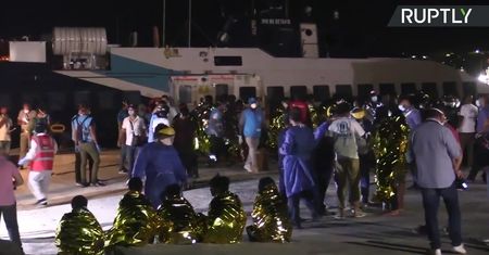 70 migrantów uratowanych na Morzu Śródziemnym. Przetransportowano ich na Lampedusę