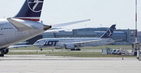 Polskie lotniska w I kwartale br. obsłużyły o 15 proc. mniej osób