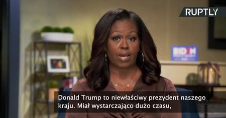 D. Trump to niewłaściwy prezydent naszego kraju”. Michelle Obama na konwencji Partii Demokratycznej