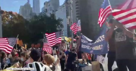 Radość na ulicach w USA. Wyborcy J. Bidena świętują sukces