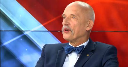 Janusz Korwin-Mikke dał się nabrać na primaaprilisowy żart... w grudniu. Chodzi o rzekomy romans Angeli Merkel z syryjskim uchodźcą
