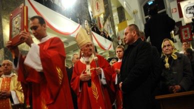 Msza św. ku czci ks. Popiełuszki