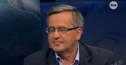 Bronisław Komorowski zagwarantował stacji TVN rekord oglądalności!