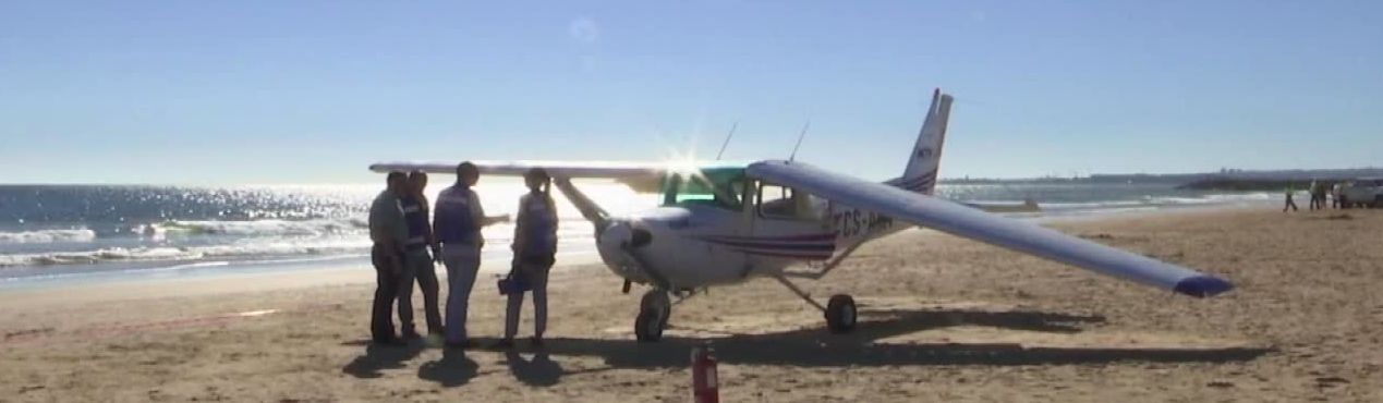 Awaryjne lądowanie awionetki na plaży. Zginęły dwie osoby