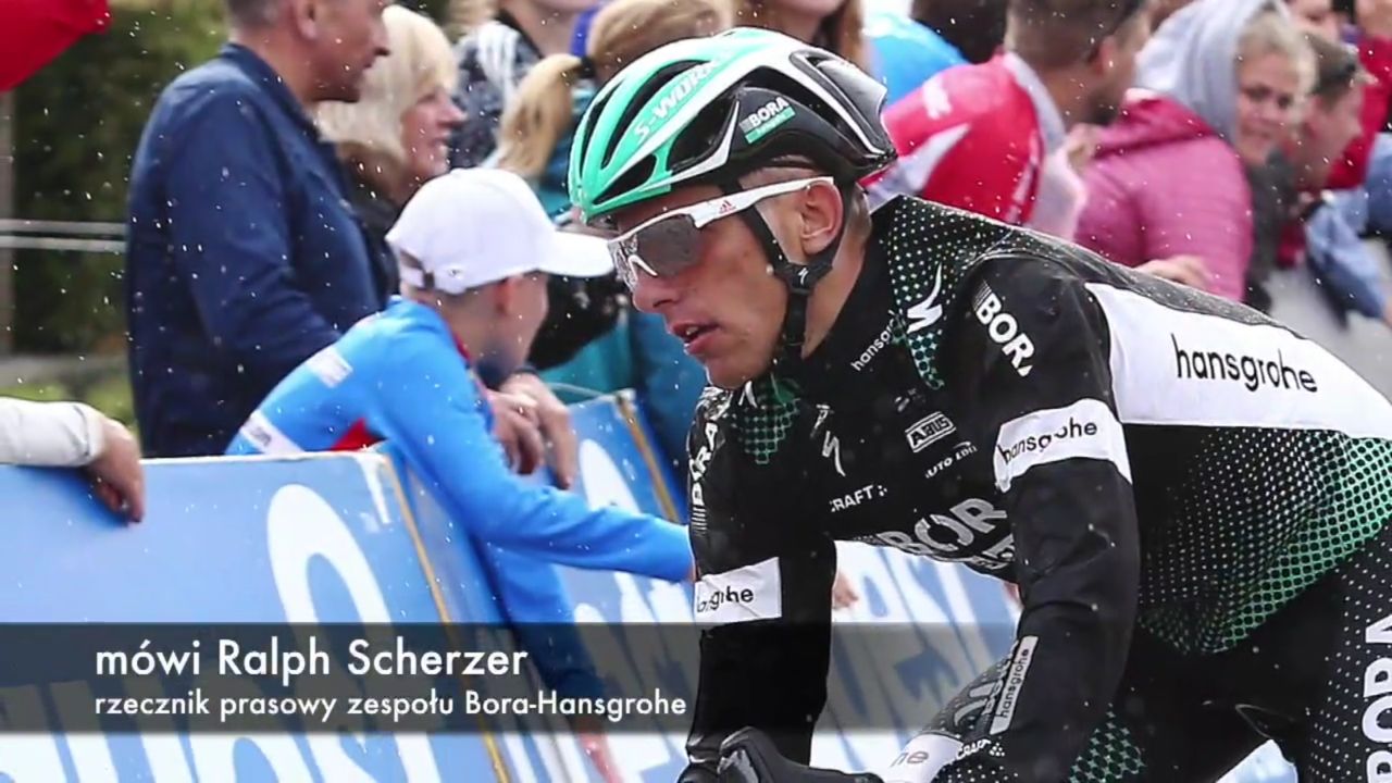 Rafał Majka po kraksie nie wycofał się z Tour de France i jedzie dalej