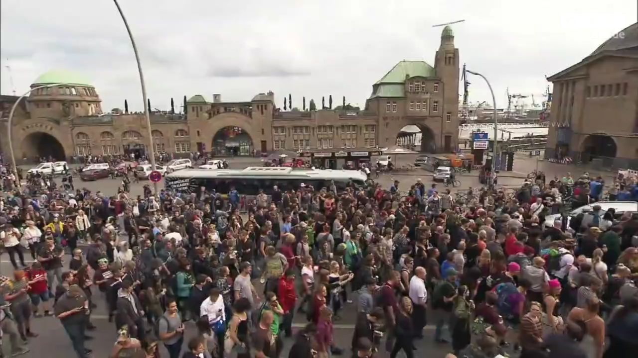 W Hamburgu odbyła się demonstracja przeciwko szczytowi światowych przywódców