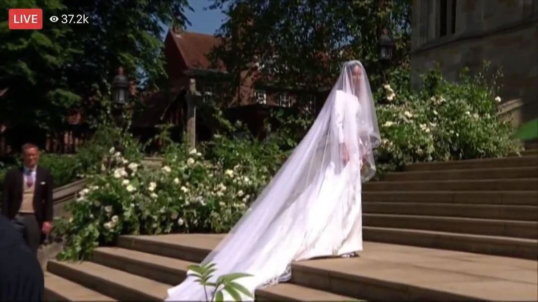 Meghan Markle w sukni ślubnej
