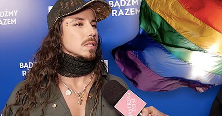 Michał Szpak o wsparciu LGBT: "Wszyscy powinniśmy się kochać". Zdobył się na piękny gest [WIDEO]