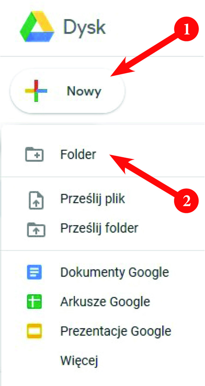 Jak zorganizować Dysk Google'a