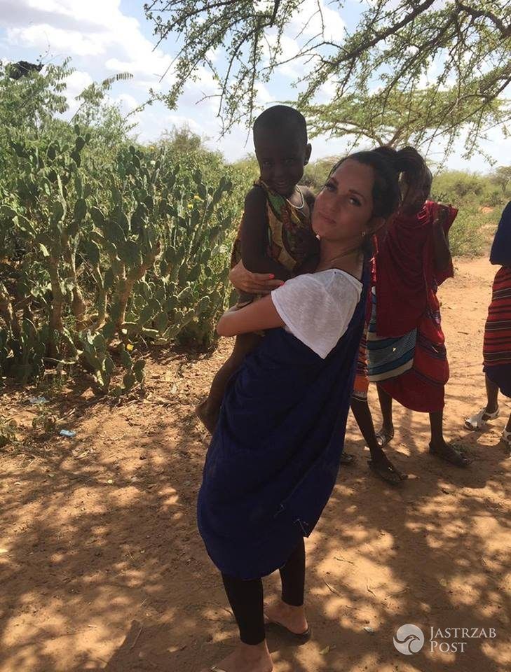 Anna Prus na wakacjach w Kenii