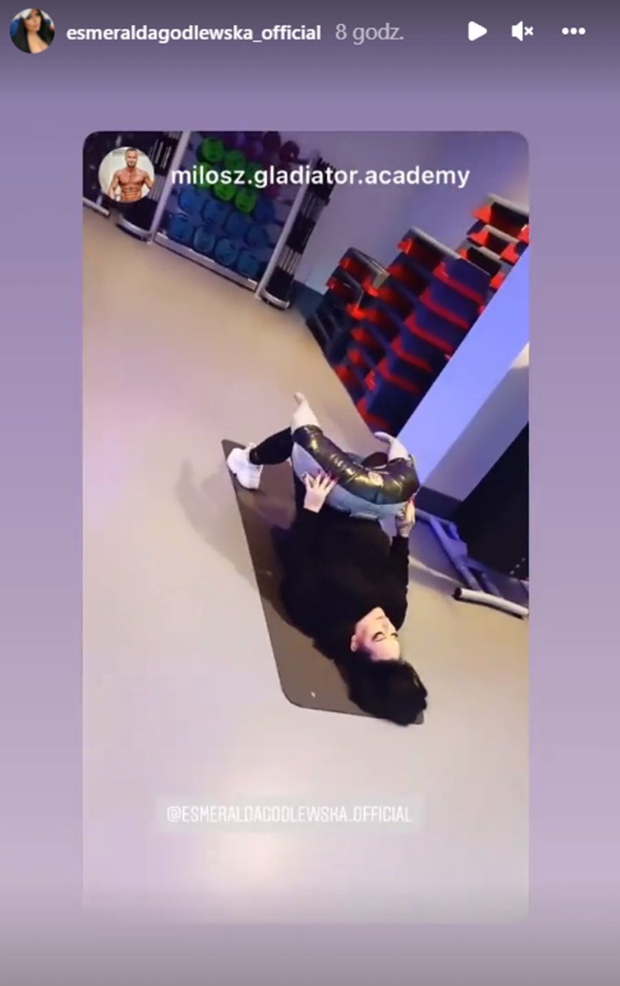Esmeralda Godlewska sporo schudła