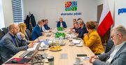 Spotkanie starosty pilskiego z burmistrzami i wójtami