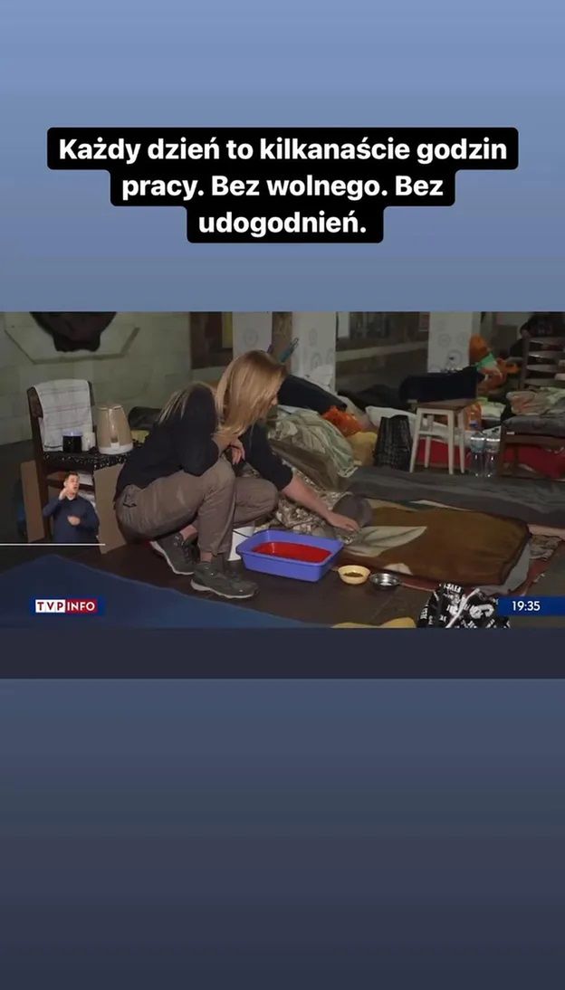Karolina Pajączkowska wróciła z Ukrainy