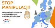 „Stop manipulacji!” – PGE startuje z kampanią informacyjną dotyczącą cen energii