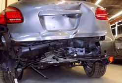 Naprawa powypadkowa porsche cayenne