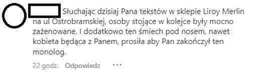 Marcin Hakiel oskarżony o złe zachowanie