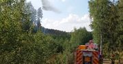 Samoloty gasiły pożar w powiecie chodzieskim