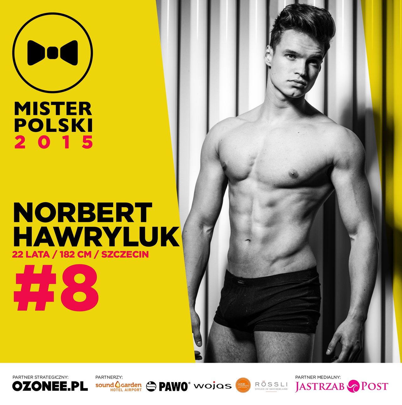 Norbert Hawryluk - nr 8 - Mister Polski 2015