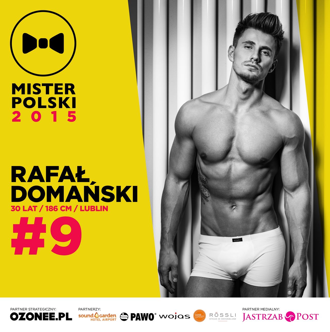 Rafał Domański - nr 9 - Mister Polski 2015