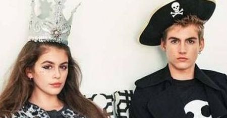 Dzieci Cindy Crawford po raz pierwszy razem we wspólnej sesji [zdjęcia]