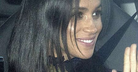 Meghan Markle w starej sukience na Wigilii u królowej Elżbiety II! Wyglądała obłędnie!