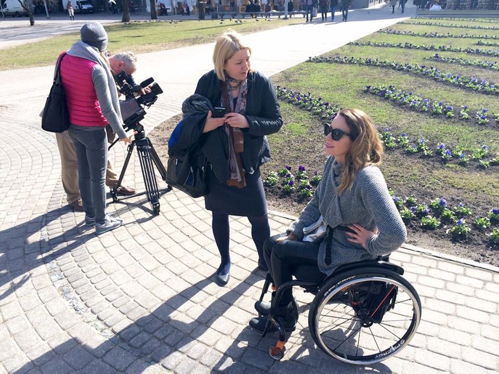 Monika Kuszyńska w Rydze