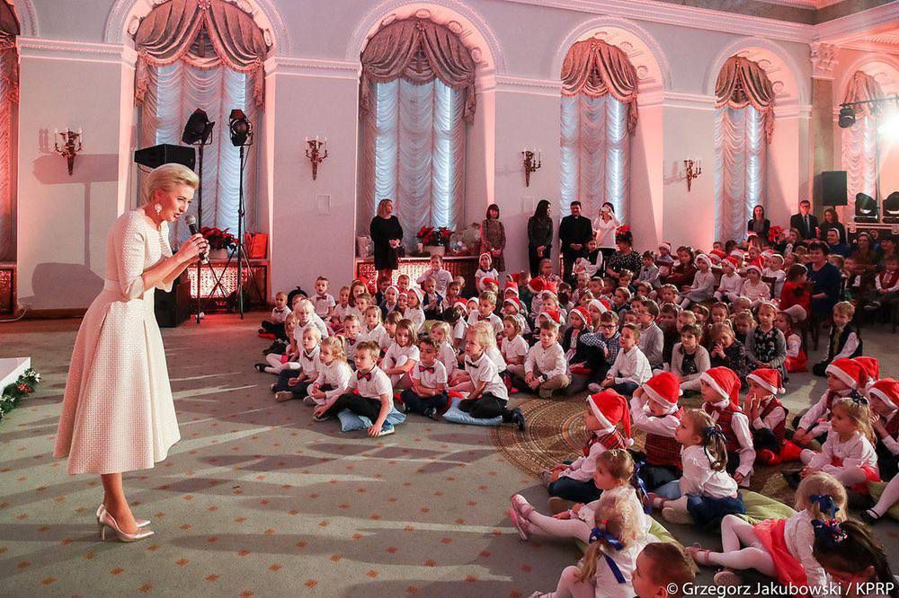 Spotkanie mikołajkowe w Pałacu Prezydenckim