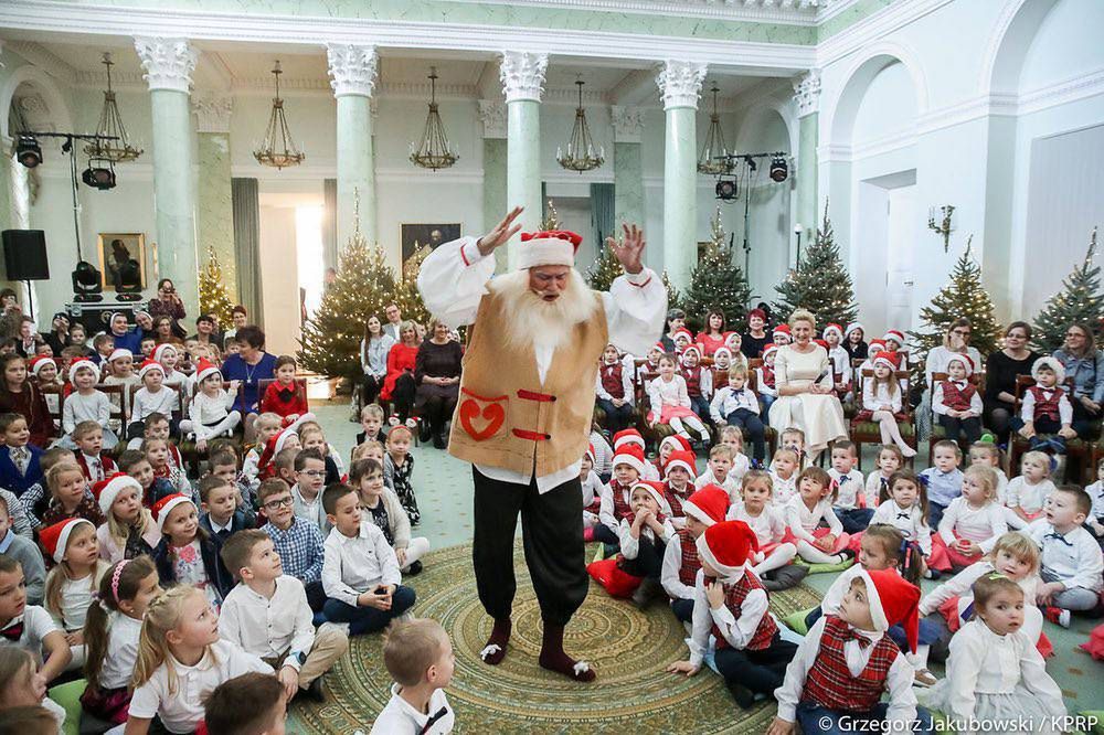 Spotkanie mikołajkowe w Pałacu Prezydenckim
