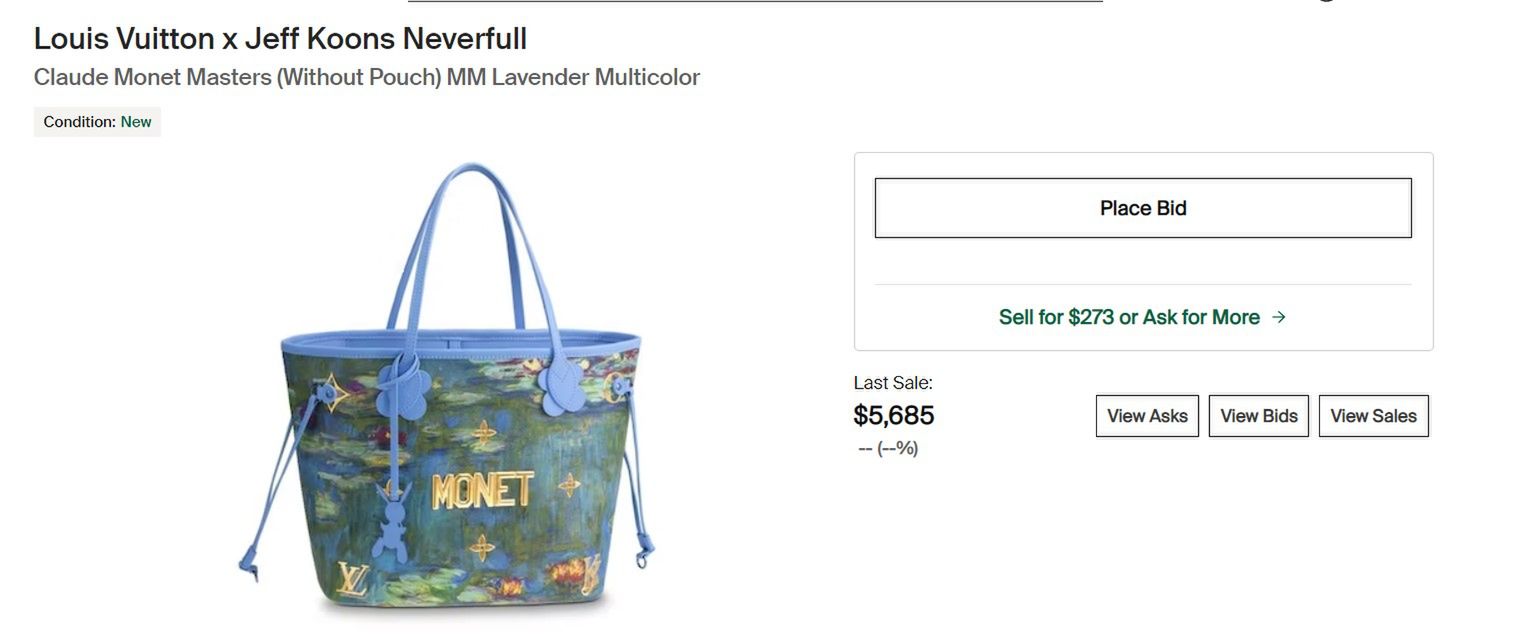 Louis Vuitton x Jeff Koons