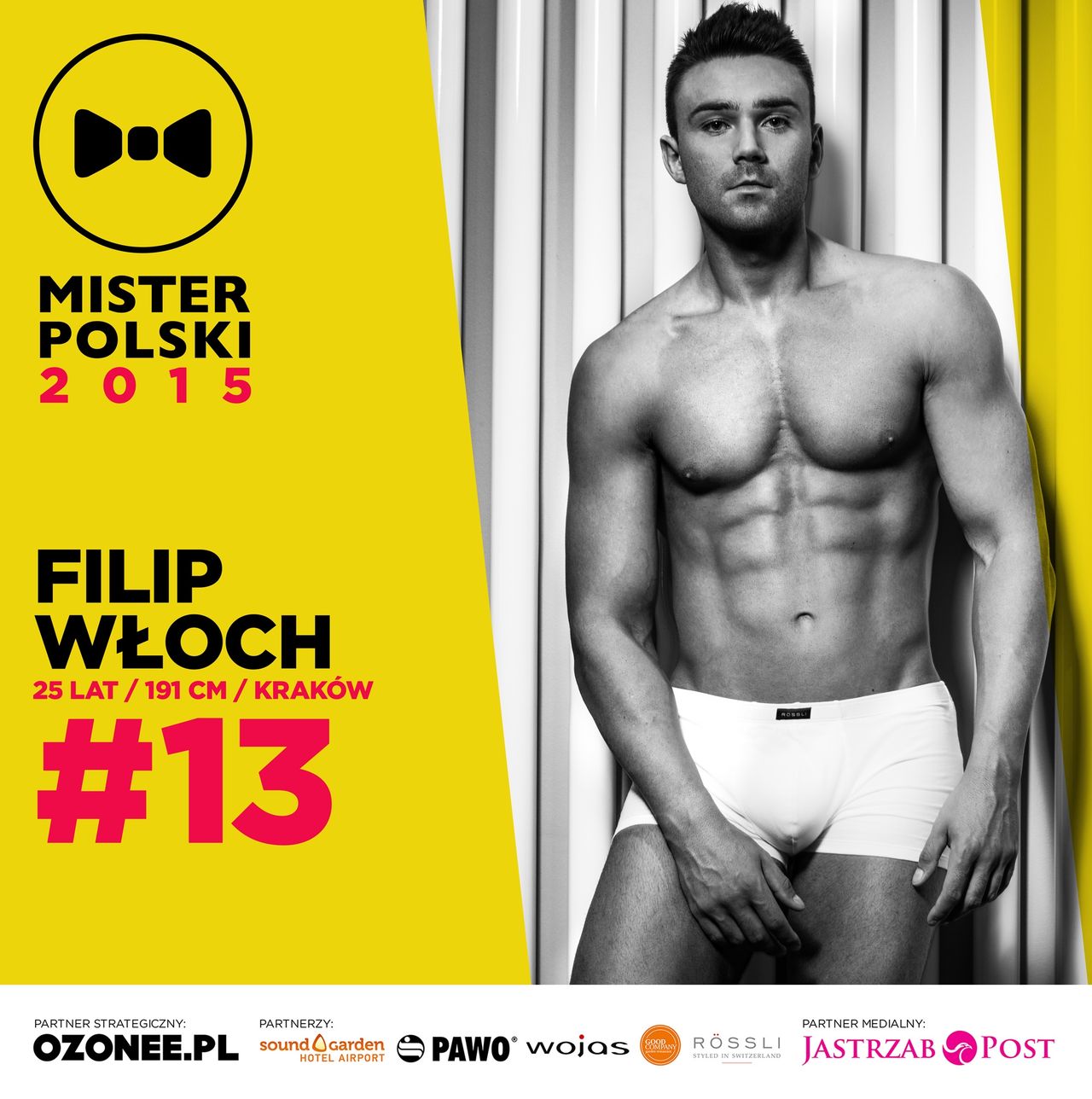Filip Włoch - nr 13 - Mister Polski 2015