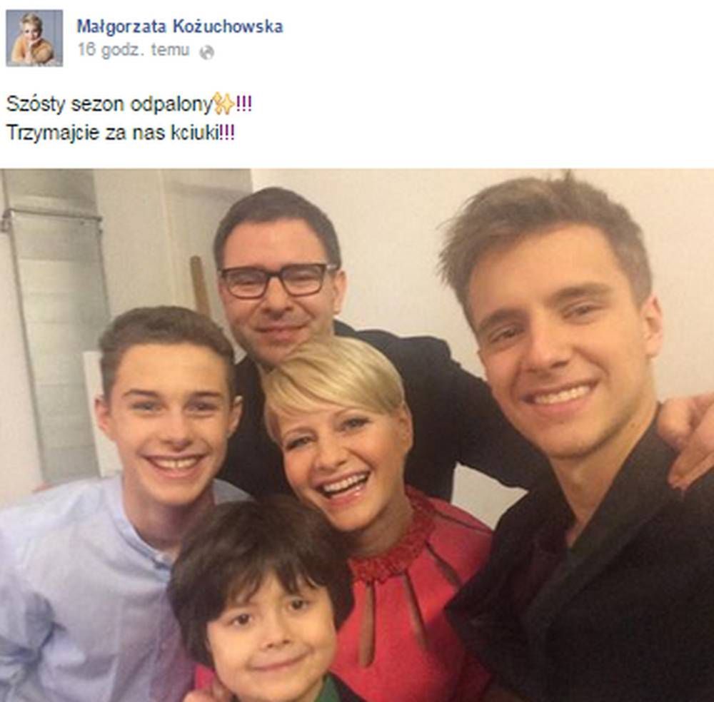 Adam Zdrójkowski, Tomasz Karolak, Mateusz Pawłowski, Małgorzata Kożuchowska i Maciej Musiał