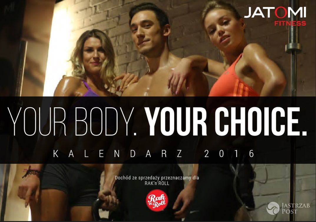 Kalendarz Jatomi Fitness dla Fundacji Rak'n'Roll 2016
