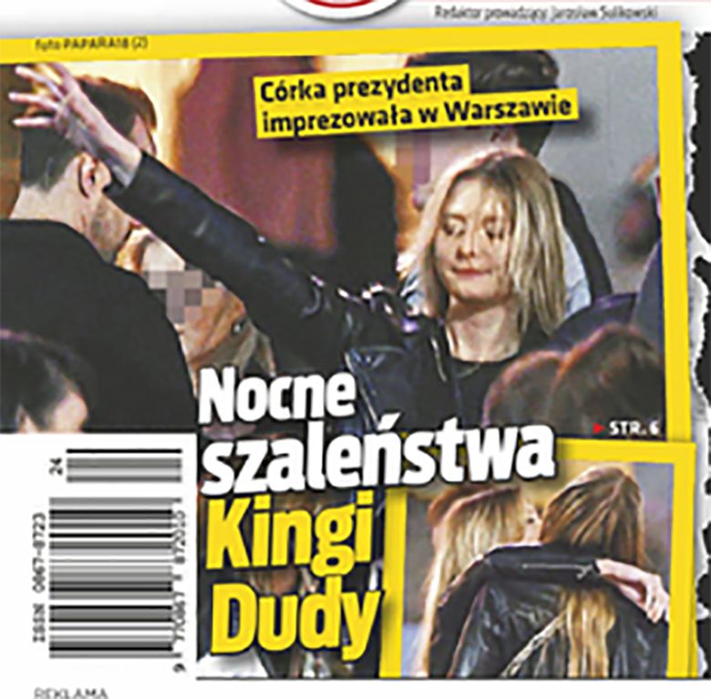 Kinga Duda przyłapana w modnym klubie