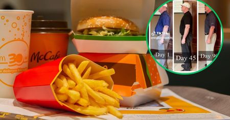 56-letni mężczyzna schudł ponad 25 kg w 100 dni. Jadł tylko w McDonaldzie
