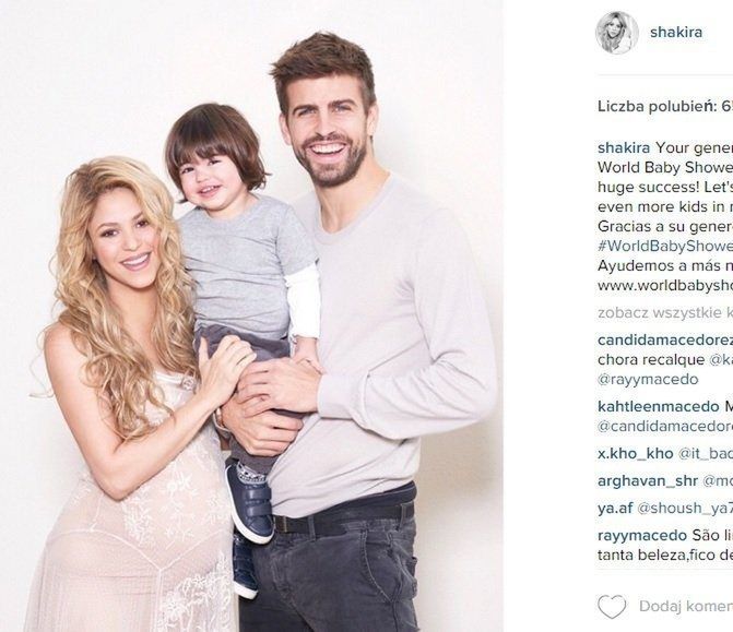 Shakira skomentowała na Twitterze mecz Polska-Szwajcaria na EURO 2016