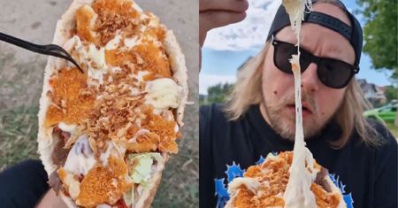 Pokazał największego kebaba we Władysławowie. Cena wbija w fotel, ale zawartość jeszcze bardziej