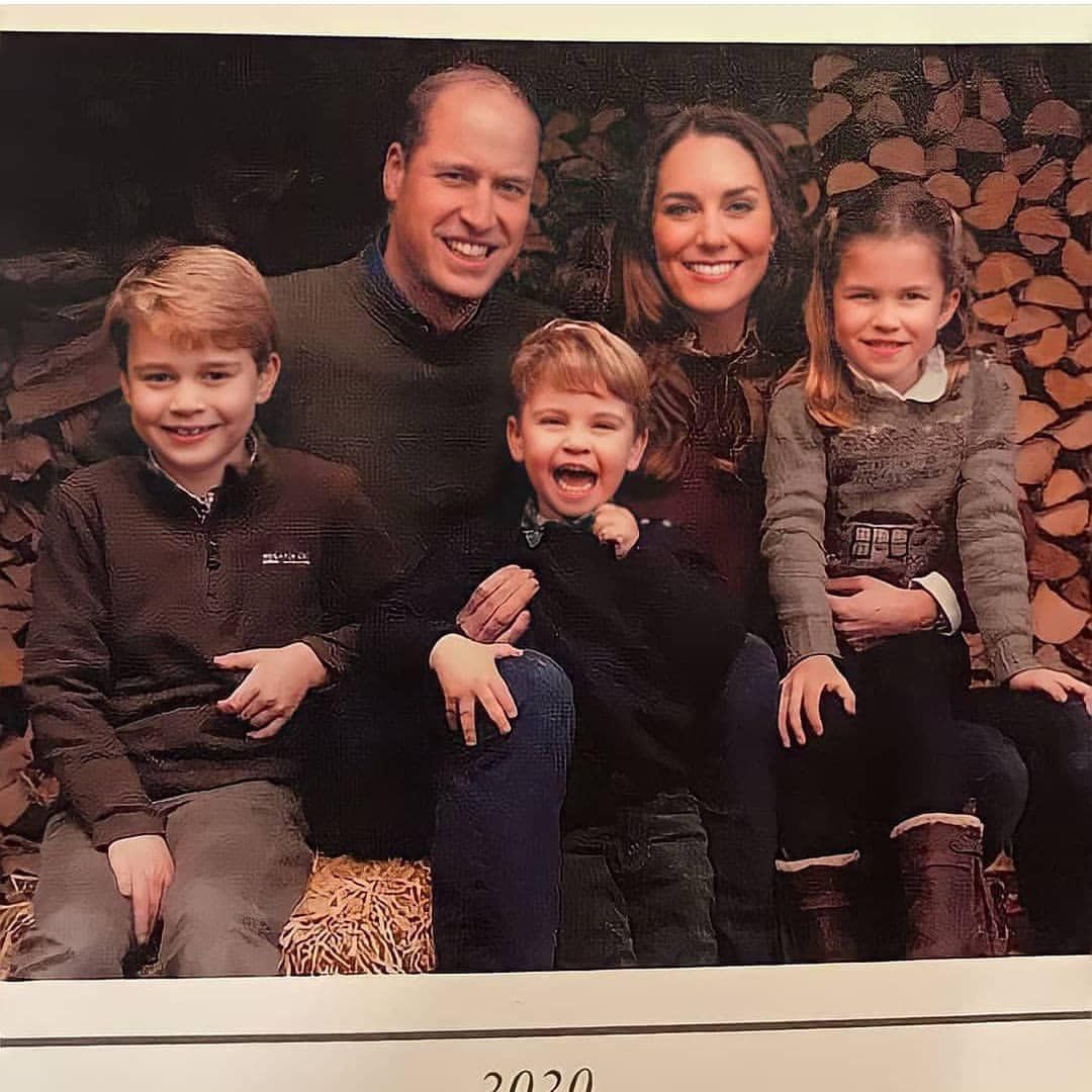 Książę Wiliam, księżna Kate z dziećmi w 2020 r.