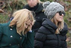 Kasia i Małgorzata Tusk modne nawet na targu