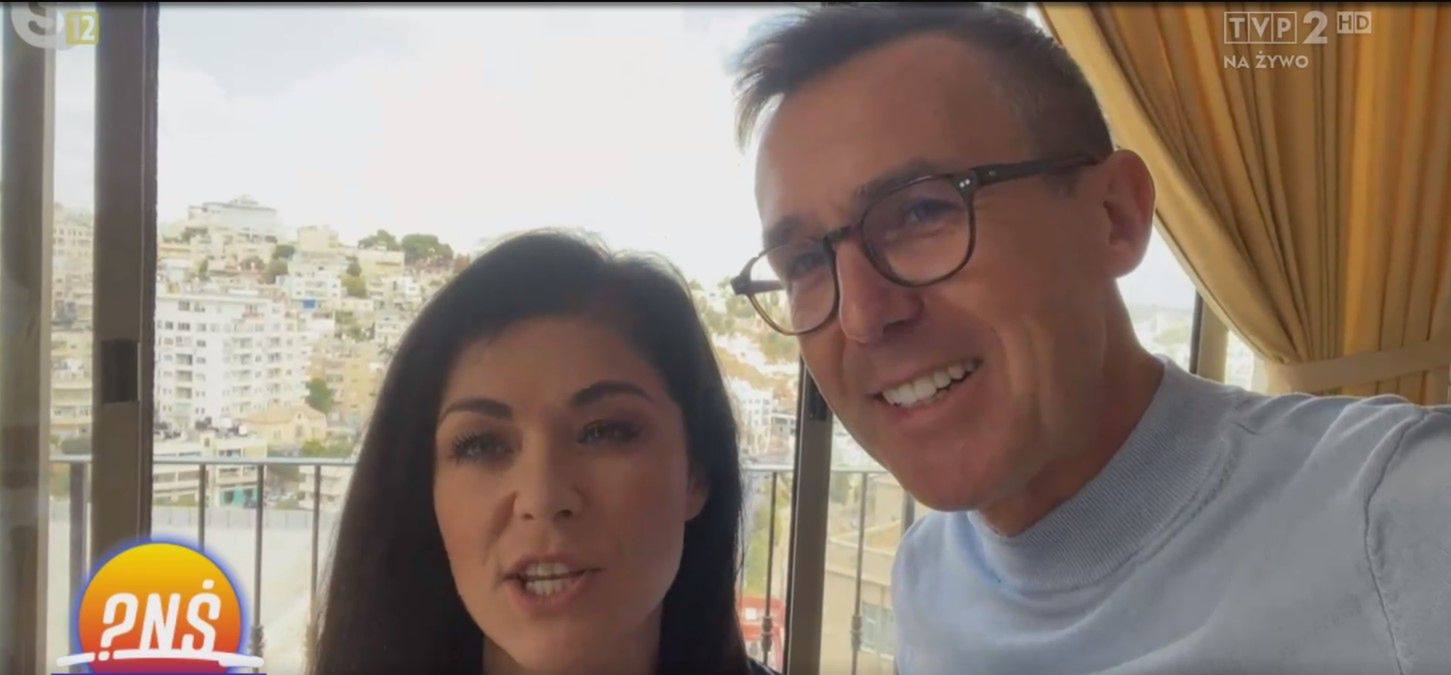 Kasia Cichopek i Maciej Kurzajewski w Pytaniu na śniadanie