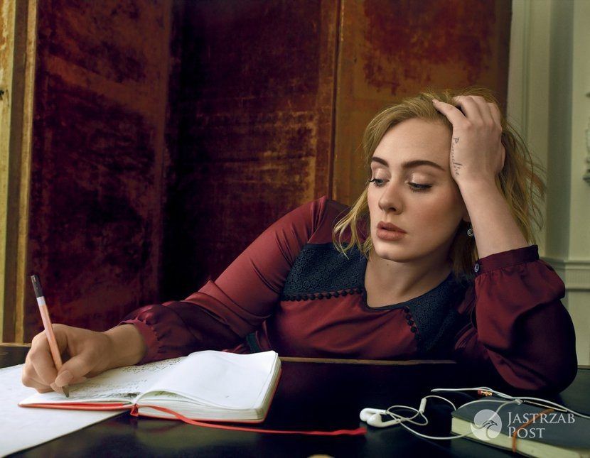 Adele w amerykańskim wydaniu magazynu Vogue fot. materiały prasowe