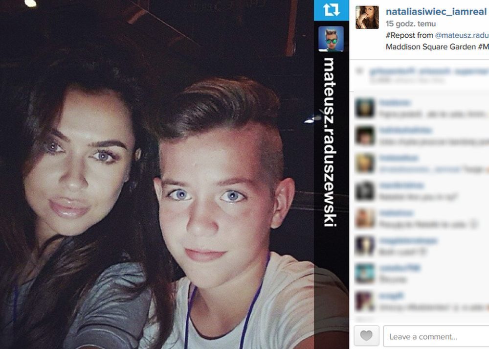 Natalia Siwiec i Mateusz Raduszewski

Fotografia: screen z Instagram.com