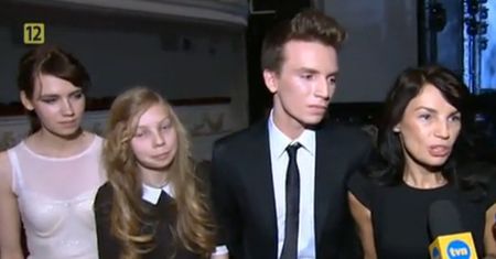 Dzieci Grzegorza Ciechowskiego po raz pierwszy razem w telewizji