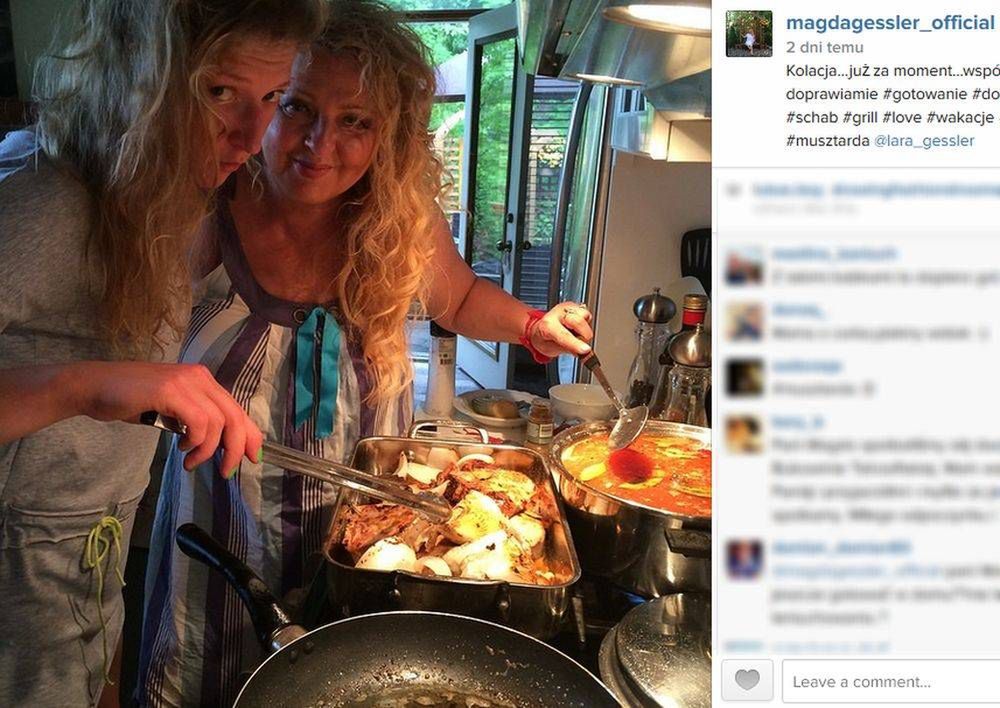 Magda Gessler i Lara Gessler

Fotografia: screen z Instagram.com