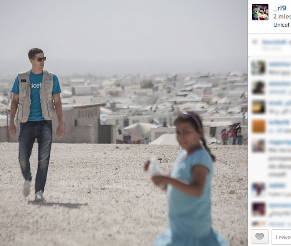 Robert Lewandowski

Fotografia: screen z Instagram.com